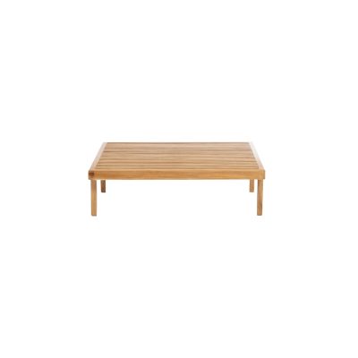 Rib Outdoor Sofa Ottoman Module with Cushion - Gessato Design Store