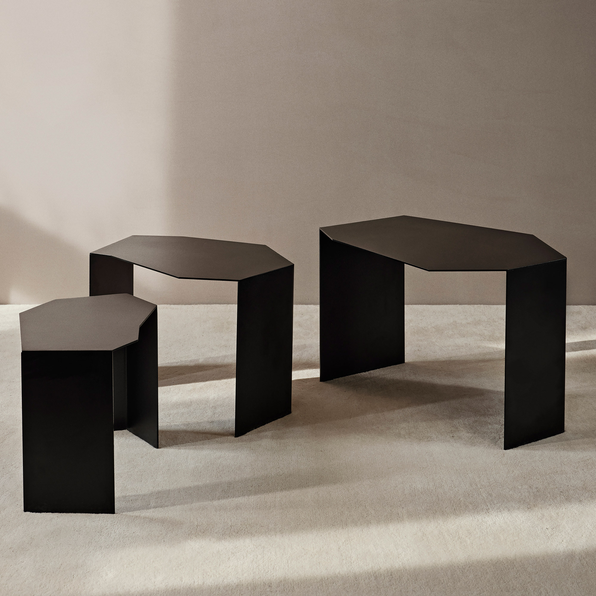 Ferm Living - Shard Cluster Tables - Set of 3 | Gessato Design Store