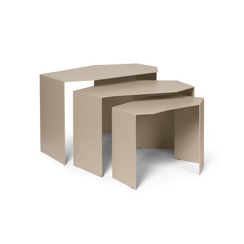 Shard Cluster Tables - Set of 3 - Gessato Design Store