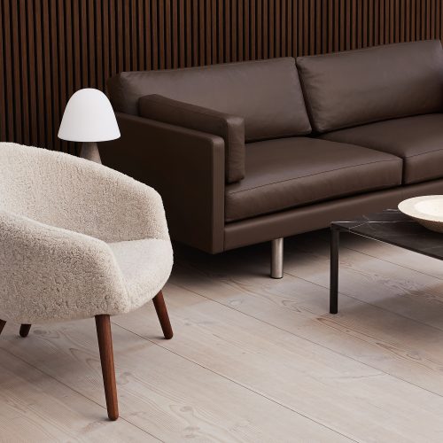 Ditzel Sheepskin Lounge Chair - Gessato Design Store