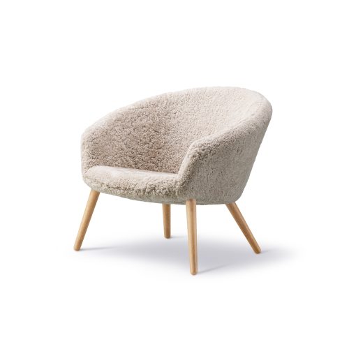 Ditzel Sheepskin Lounge Chair - Gessato Design Store