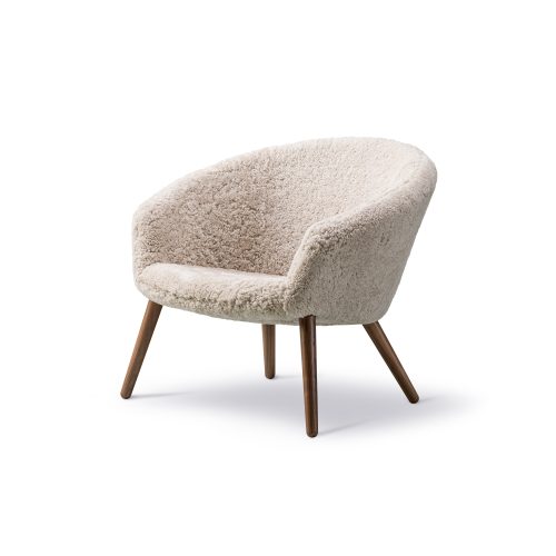 Ditzel Sheepskin Lounge Chair - Gessato Design Store