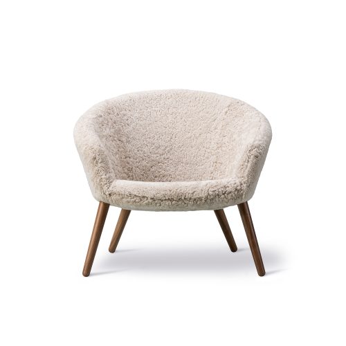 Ditzel Sheepskin Lounge Chair - Gessato Design Store