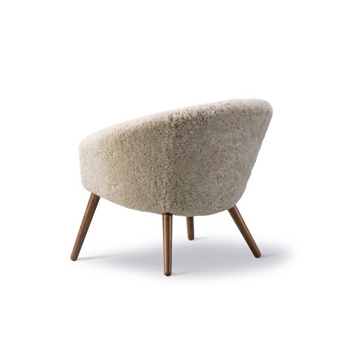 Ditzel Sheepskin Lounge Chair - Gessato Design Store