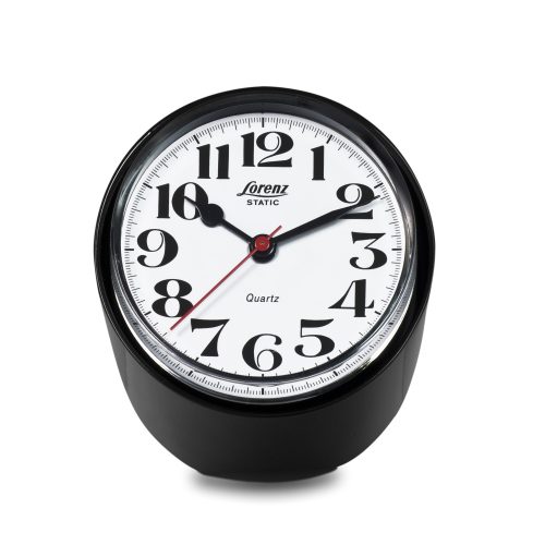 Lorenz Static Table Clock - Black - Gessato Design Store