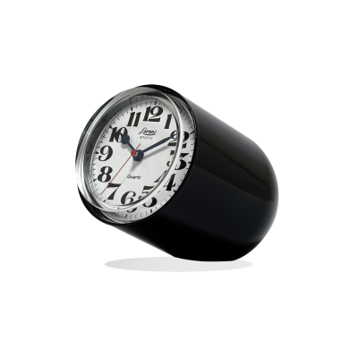 Lorenz Static Table Clock - Black - Gessato Design Store