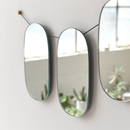 Lure Mirror Triple - Gessato Design Store