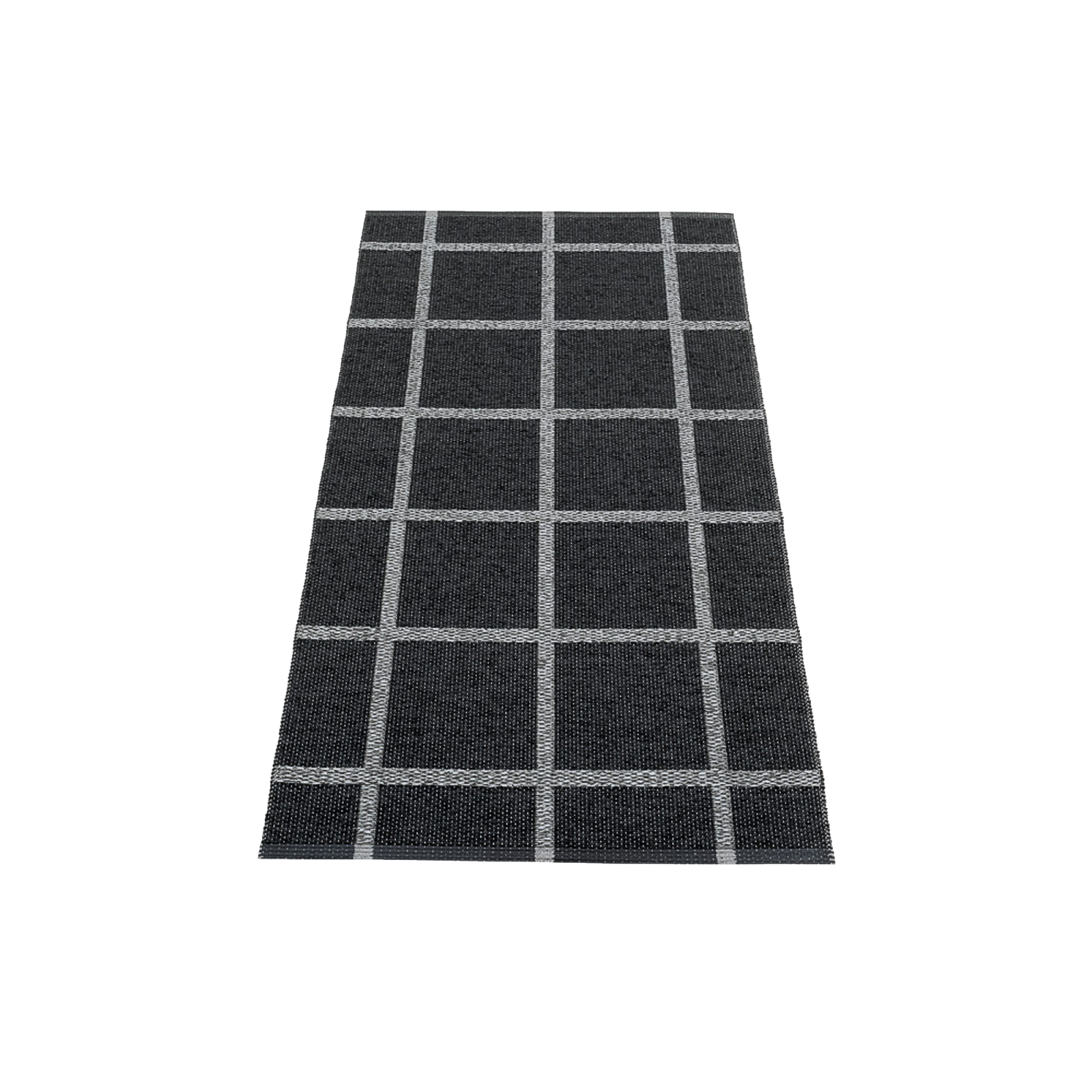 Pappelina ADA Indoor/Outdoor Rug - Black - Gessato Design Store