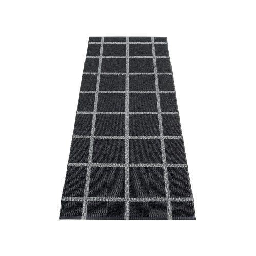 Pappelina ADA Indoor/Outdoor Rug - Black - Gessato Design Store