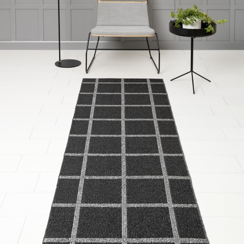 Pappelina ADA Indoor/Outdoor Rug - Black - Gessato Design Store