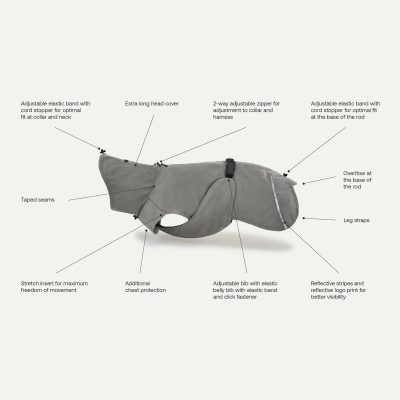 Valentina - Raincoat, Concrete - Gessato Design Store