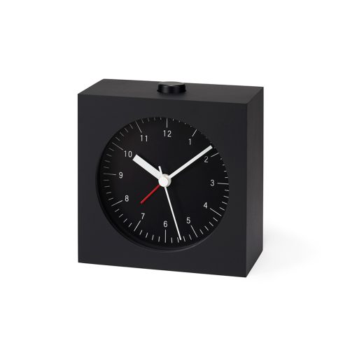 City Pop L - Alarm Clock, Black - Gessato Design Store