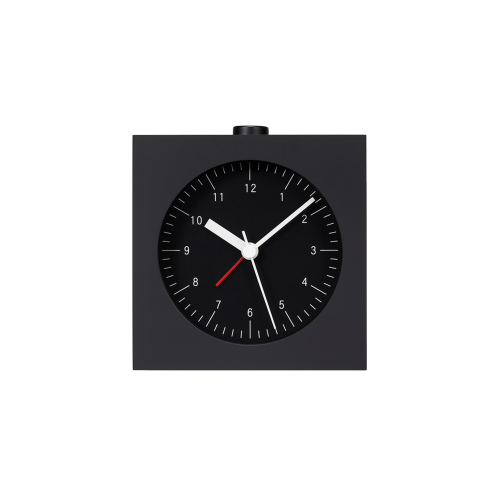 City Pop L - Alarm Clock, Black - Gessato Design Store