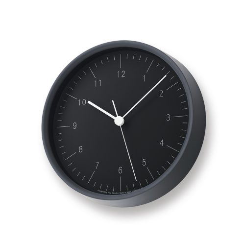 City Pop - Wall Clock, Black - Gessato Design Store