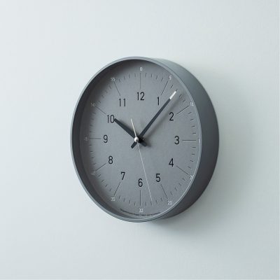 Essent Wall Clock - Grey - Gessato Design Store