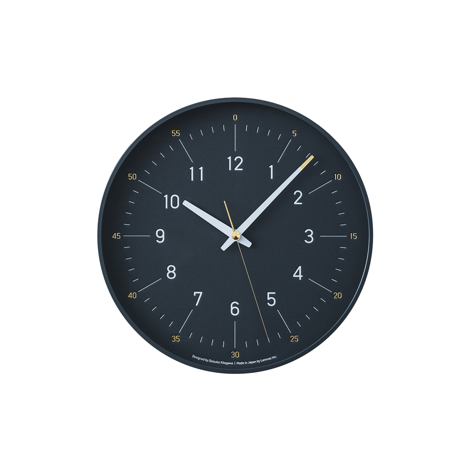 Essent Wall Clock - Navy - Gessato Design Store