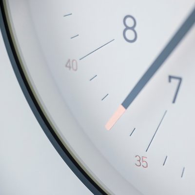 Essent Wall Clock - White - Gessato Design Store