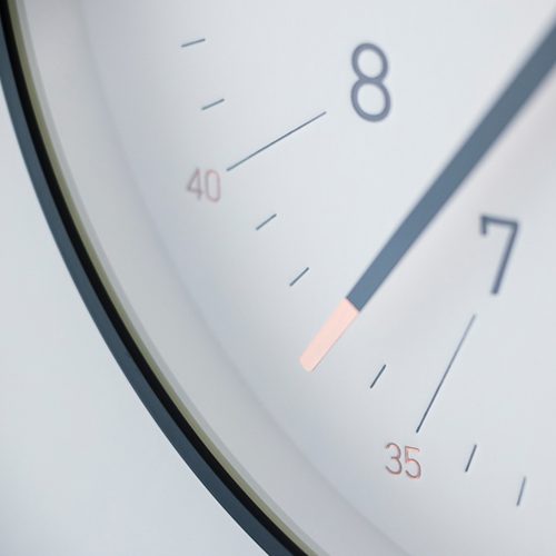 Essent Wall Clock - White - Gessato Design Store