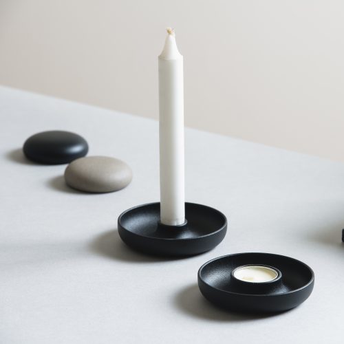 Saucer Candlestick Holder - Gessato Design Store