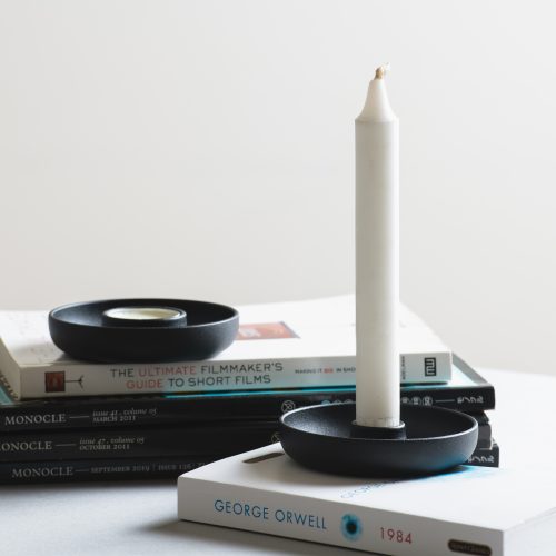 Saucer Candlestick Holder - Gessato Design Store