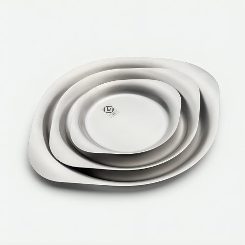 Sori Yanagi Stainless Steel Serving Platter - Gessato Design Store