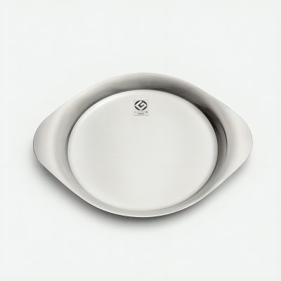 Sori Yanagi Stainless Steel Serving Platter - Gessato Design Store
