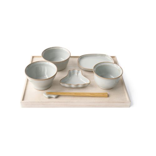 Amabro Okuizome - Dinner Set - Sand - Gessato Design Store