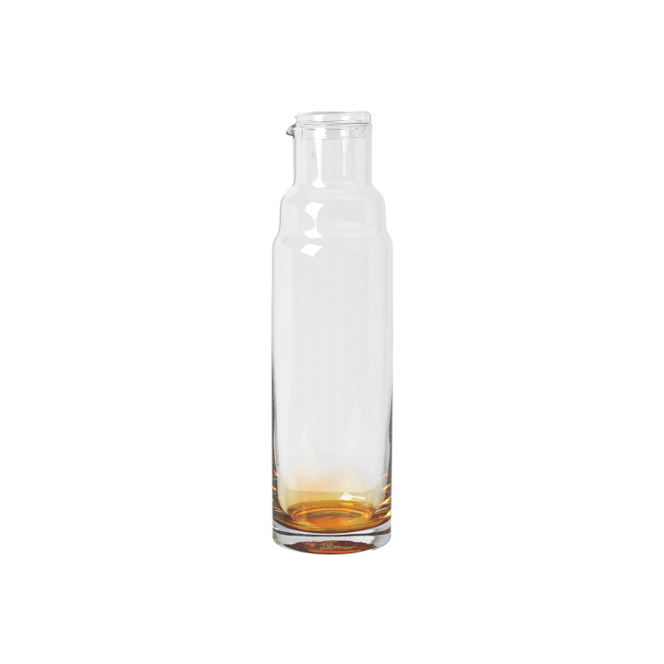 Amber Carafe with Lid – Tall