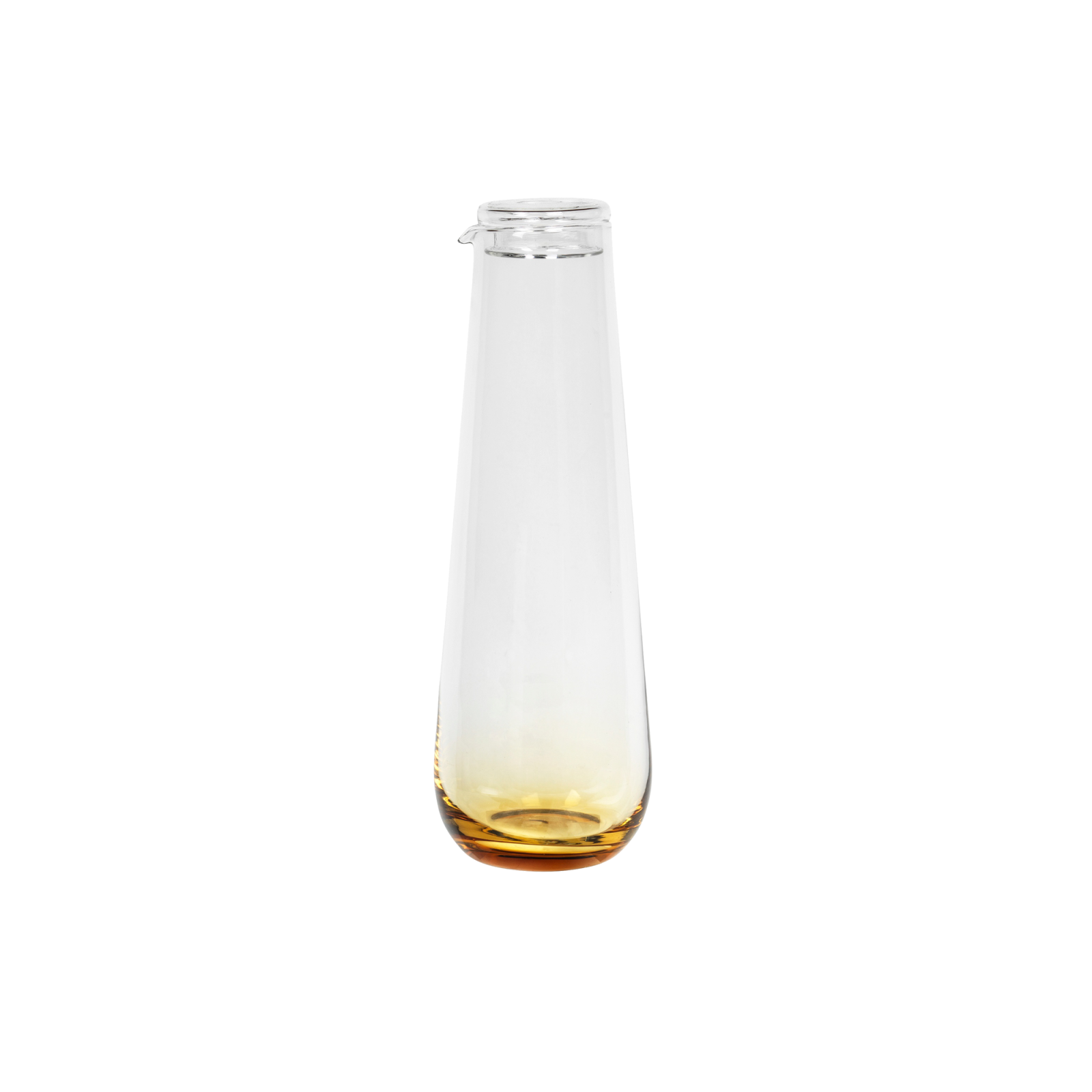 Amber Carafe with Lid - Gessato Design Store