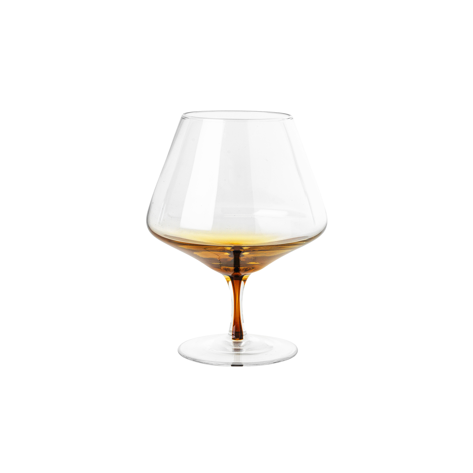 Amber Cognac Glass, Set of 4 - Gessato Design Store