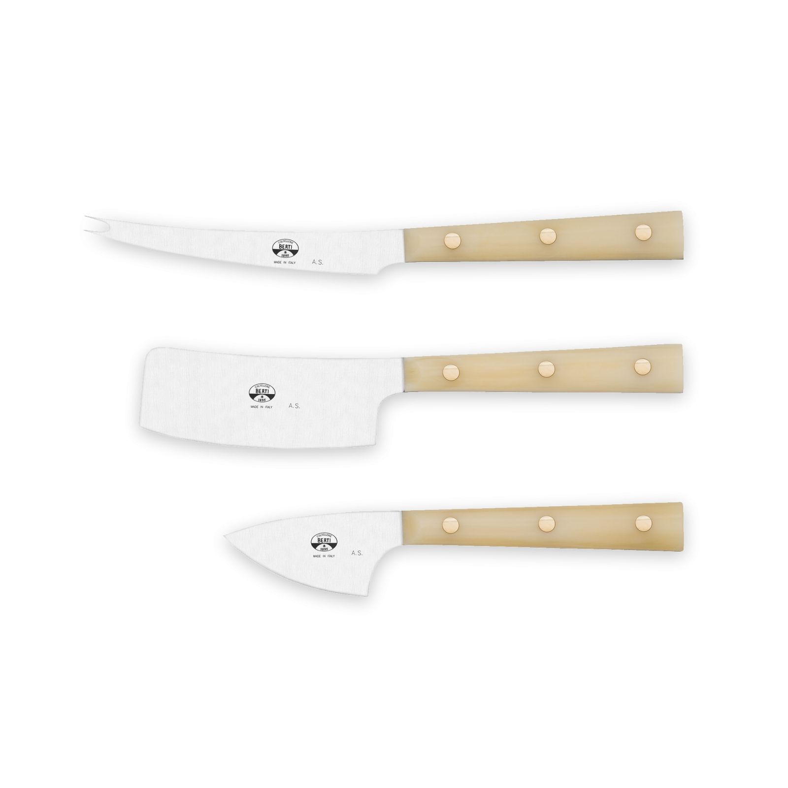 Cheese Ceremony Knife Set - White - Gessato Design Store