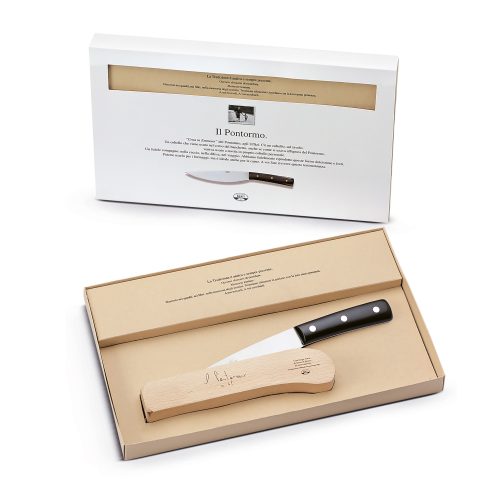 "Pontormo" Cheese Knife, Black Lucite - Gessato Design Store