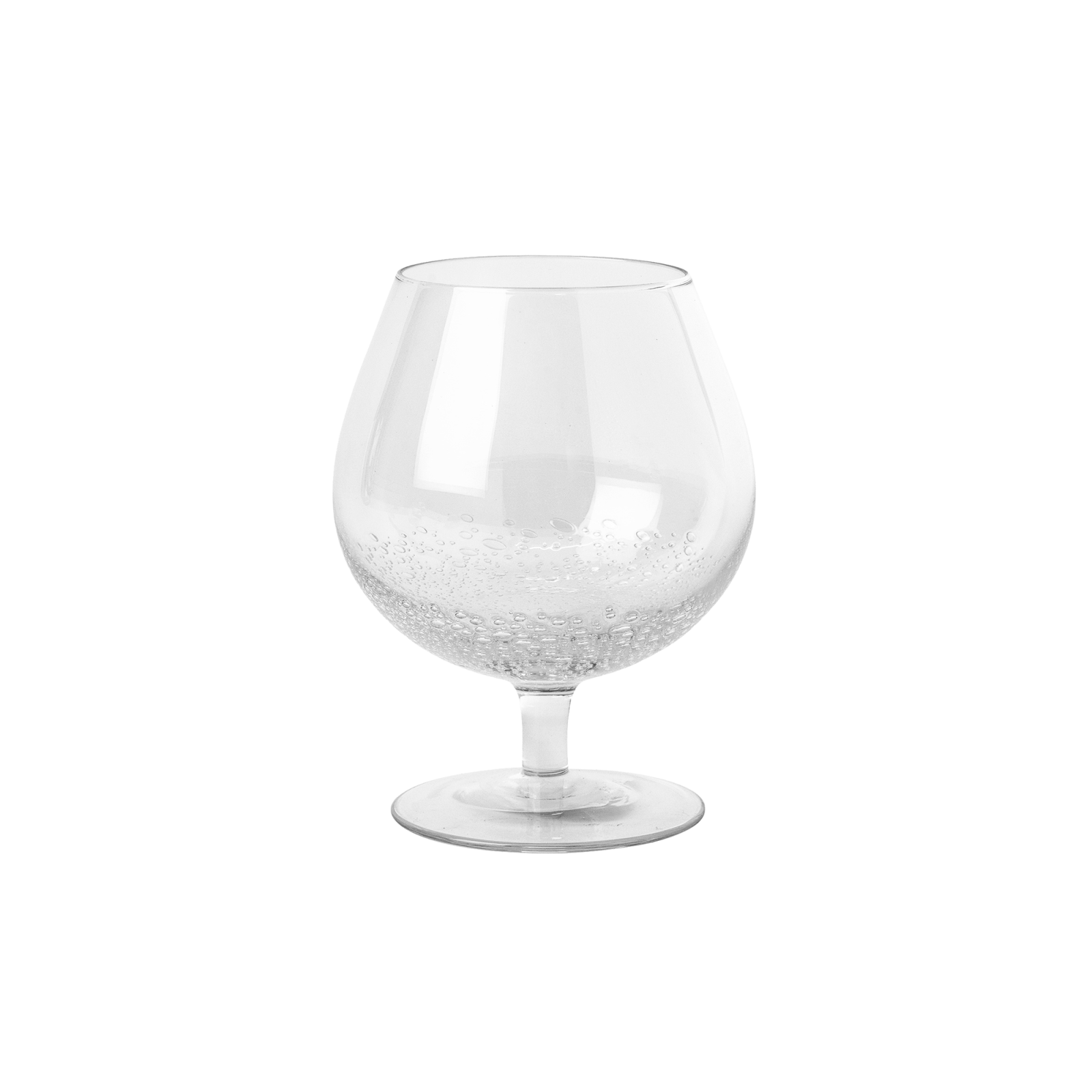 Bubble Cognac Glass, Set of 4 - Gessato Design Store