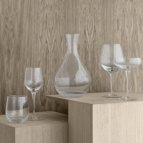 Bubble White Wine Glass, Set of 4 - Gessato Design Store