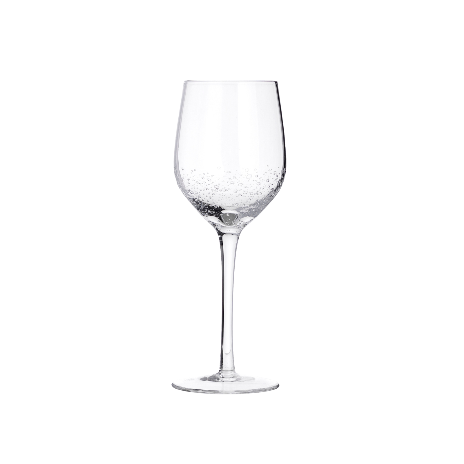 Bubble White Wine Glass, Set of 4 - Gessato Design Store