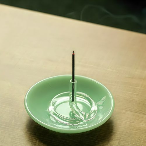 Glass Incense Holder - Gessato Design Store