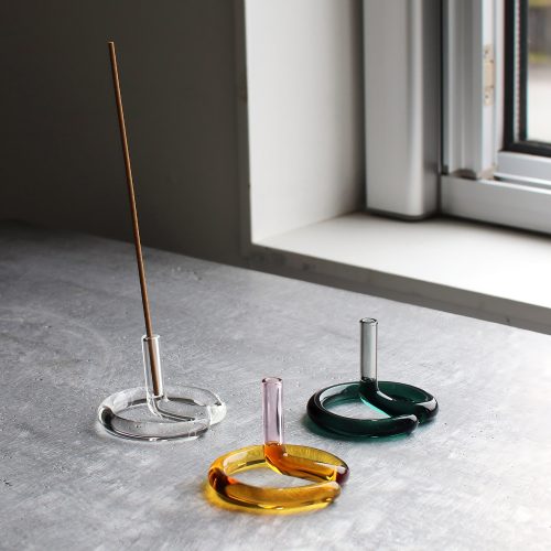 Glass Incense Holder - Gessato Design Store