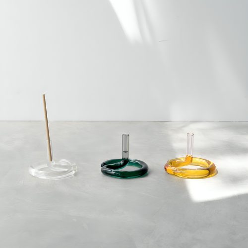 Glass Incense Holder - Gessato Design Store