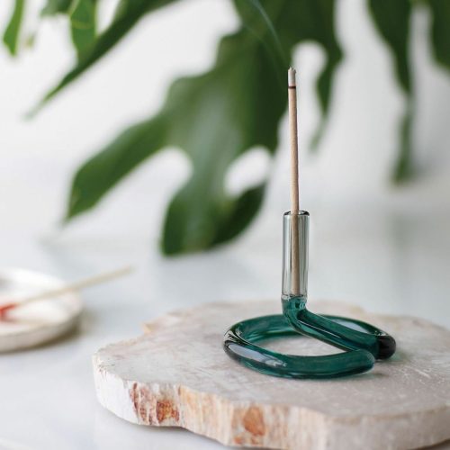 Glass Incense Holder - Gessato Design Store