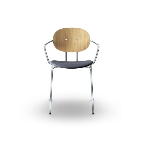 Piet Hein Chair Chrome Edition With Armrest - Gessato Design Store