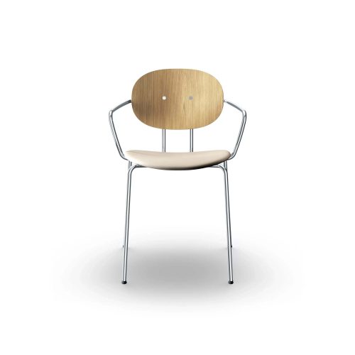 Piet Hein Chair Chrome Edition With Armrest - Gessato Design Store