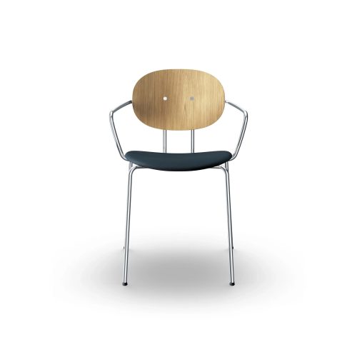 Piet Hein Chair Chrome Edition With Armrest - Gessato Design Store