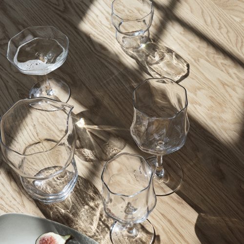 Limfjord Champagne Glass, Set of 4 - Gessato Design Store