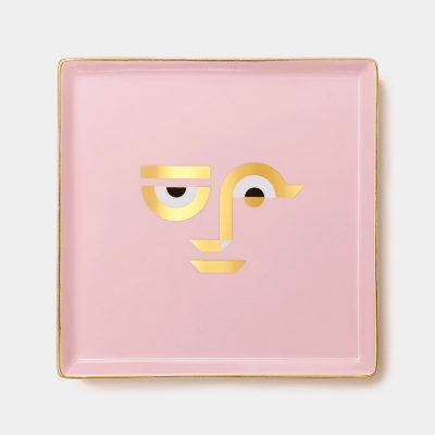 Apollo Ceramic Tray, Pink - Gessato Design Store