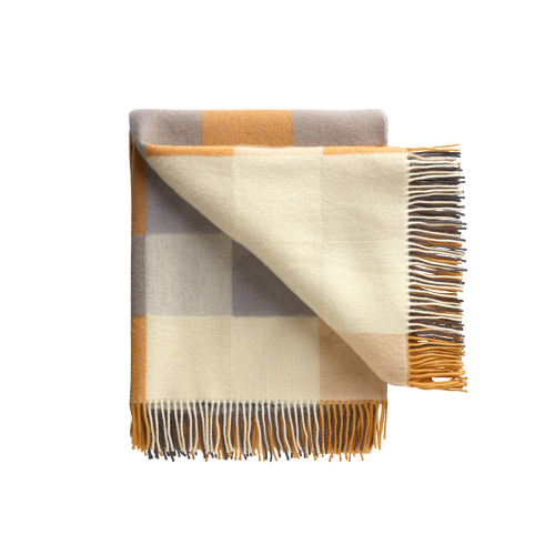 Silkeborg Uldspinderi Plain Beat Throw - Gessato Design Store