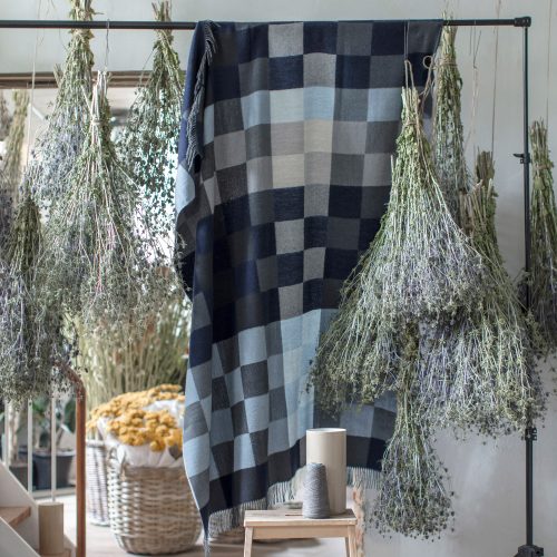 Silkeborg Uldspinderi Plain Beat Throw - Gessato Design Store