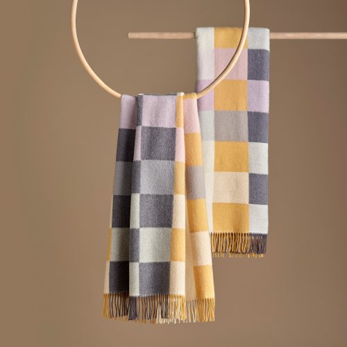 Silkeborg Uldspinderi Plain Beat Throw - Gessato Design Store