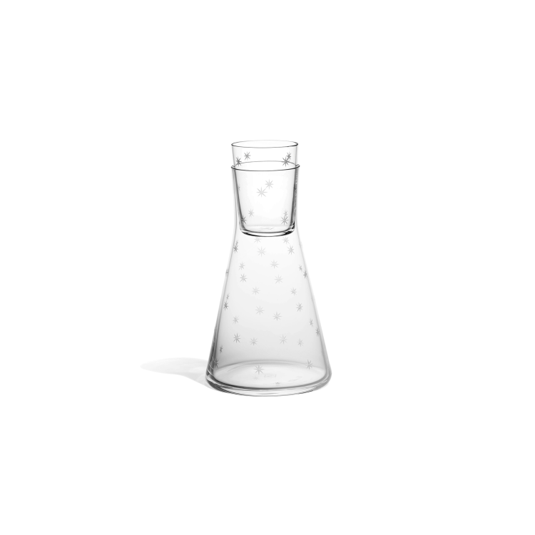 Star Cut Small Carafe