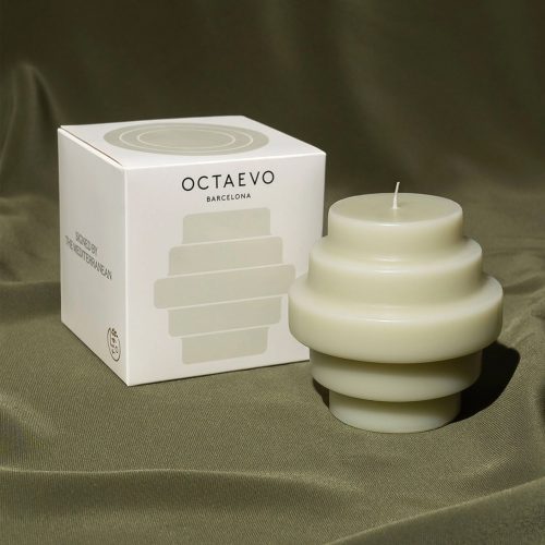 Temple Candle, Ash Green - Gessato Design Store