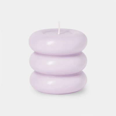 Temple Candle, Pale Lilac - Gessato Design Store